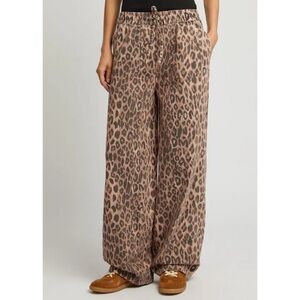 Damson Madder leopard Rafe jeans